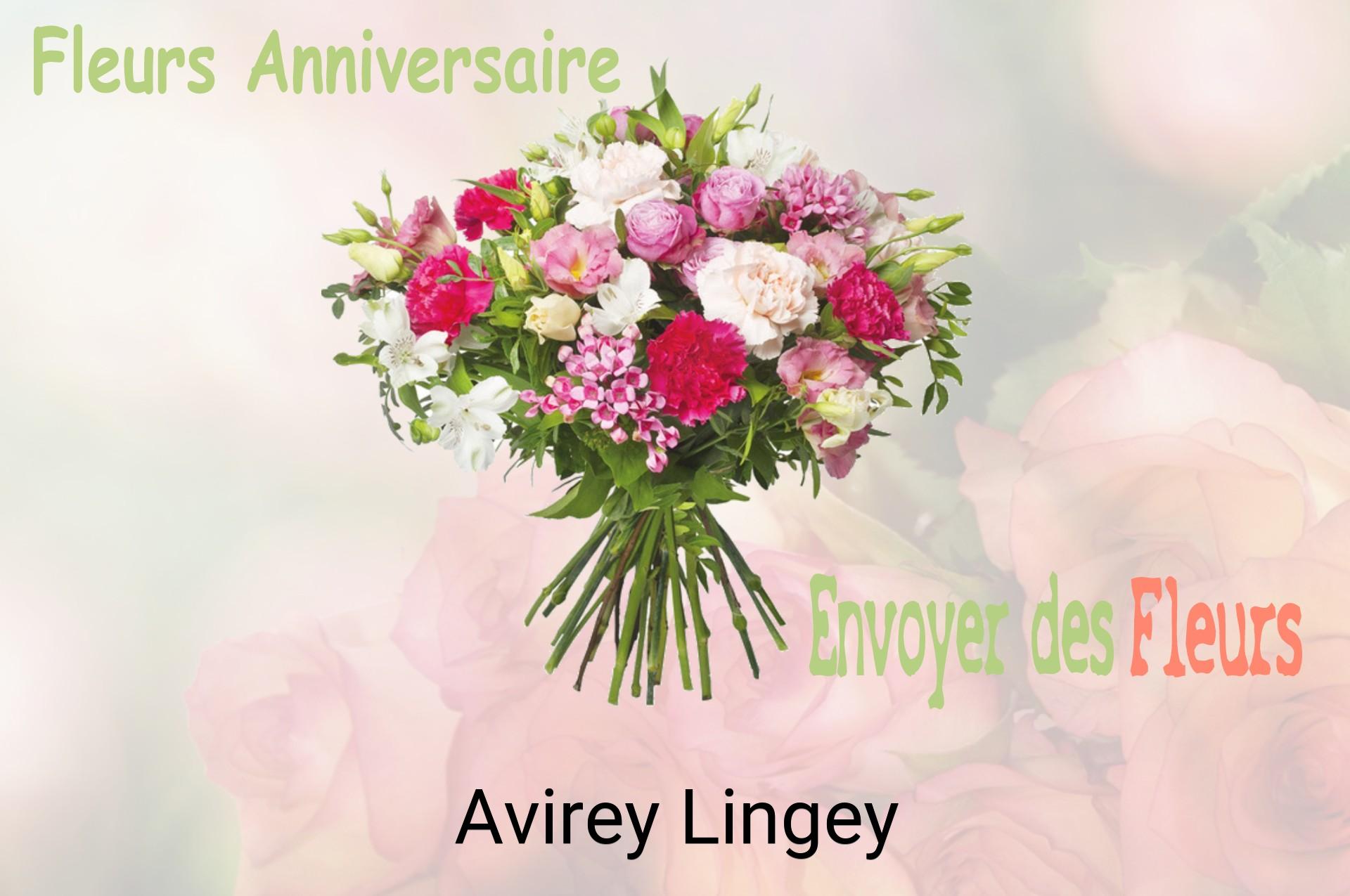 Bouquet de fleurs d’anniversaire livré à Avirey-Lingey