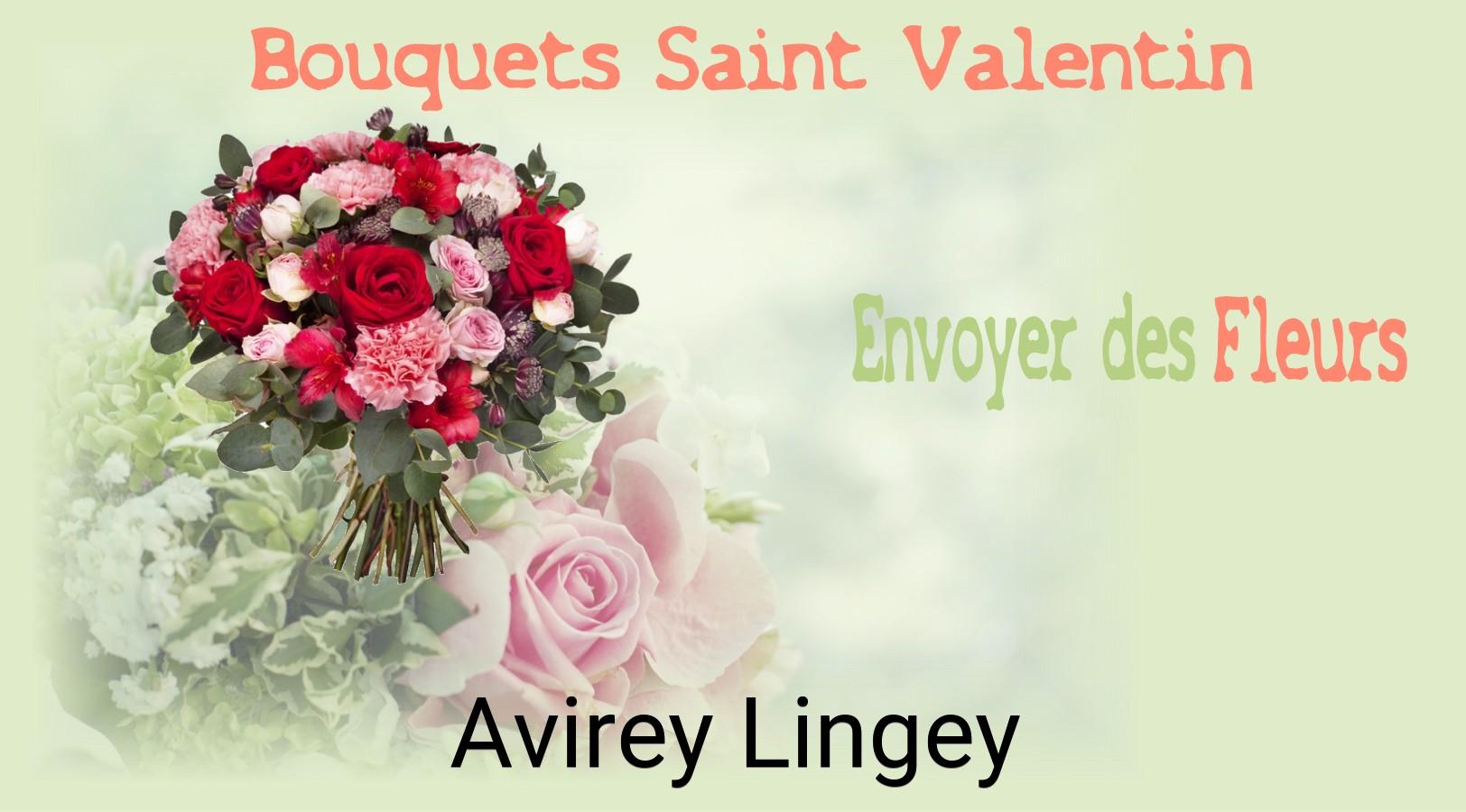 Roses de Saint-Valentin livrées à Avirey-Lingey
